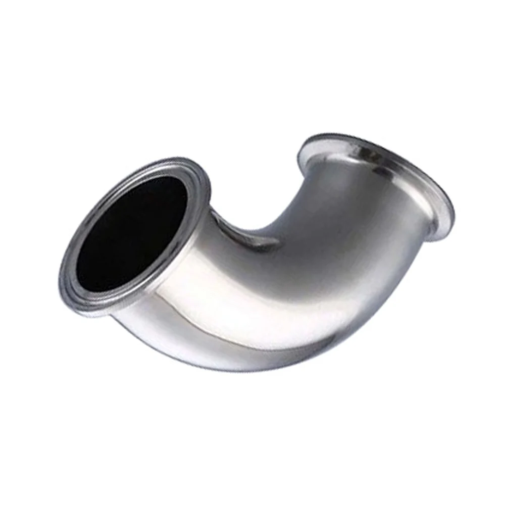 OD159mm Tri clamp 183 мм нержавеющая сталь санитарный наконечник Clamp налокотник 90 градусов