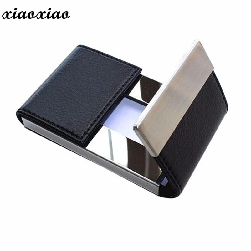 

Unisex Card Holder Top Quality Credit Card Package Card Holder Double Open Business Card Case Titular de la tarjeta #1113