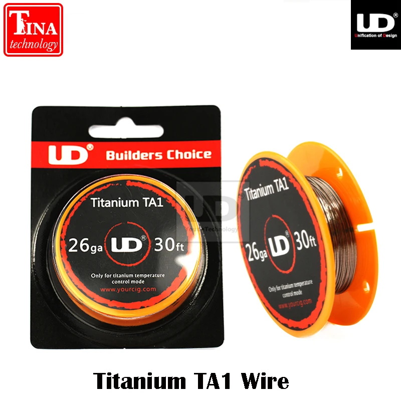 100% Original Youde UD Titanium TA1 Wire with 28ga 26ga