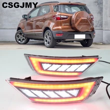 For Ford Hatchback Focus 2009-2013 For Ecosport 2013- For Kuga Escape 2013- rear tail bumper lamp Reflector fog light