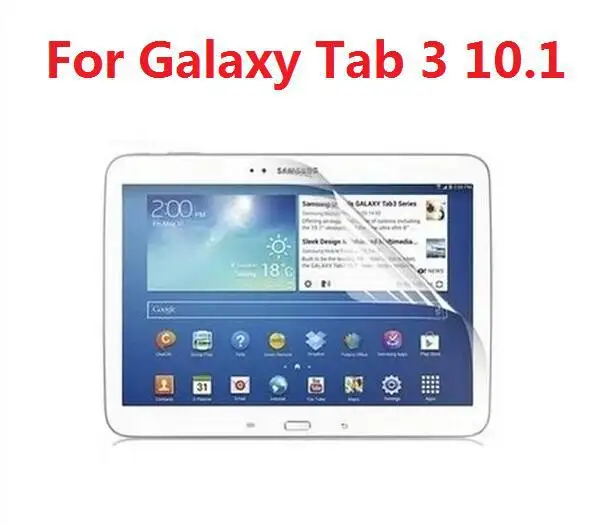 Высокая Ясность всего тела передняя защита экрана для samsung Galaxy Tab 3 10,1 P5200 P5210+ розничная посылка