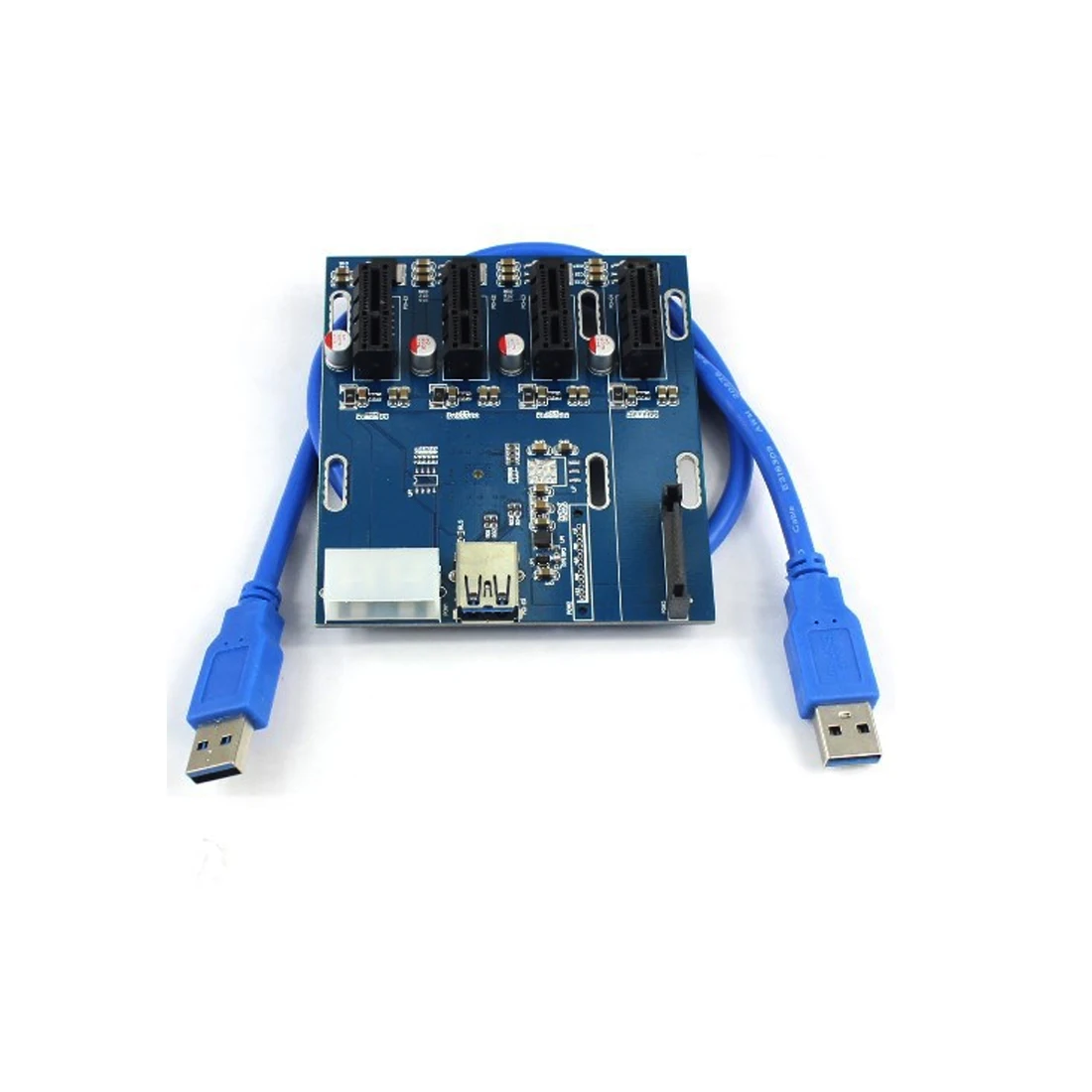 Nuevas tarjetas Add On PCIe 1 a 4 PCI express 1X ranuras Riser tarjeta Mini ITX a externo 4 PCI-e adaptador de ranura PCIe Puerto multialicate tarjeta Nuevas tarjetas Add On PCIe 1 a 4 PCI express 1X ranuras Riser tarjeta Mini ITX a externo 4 PCI-e adaptador de ranura PCIe Puerto multialicate tarjeta