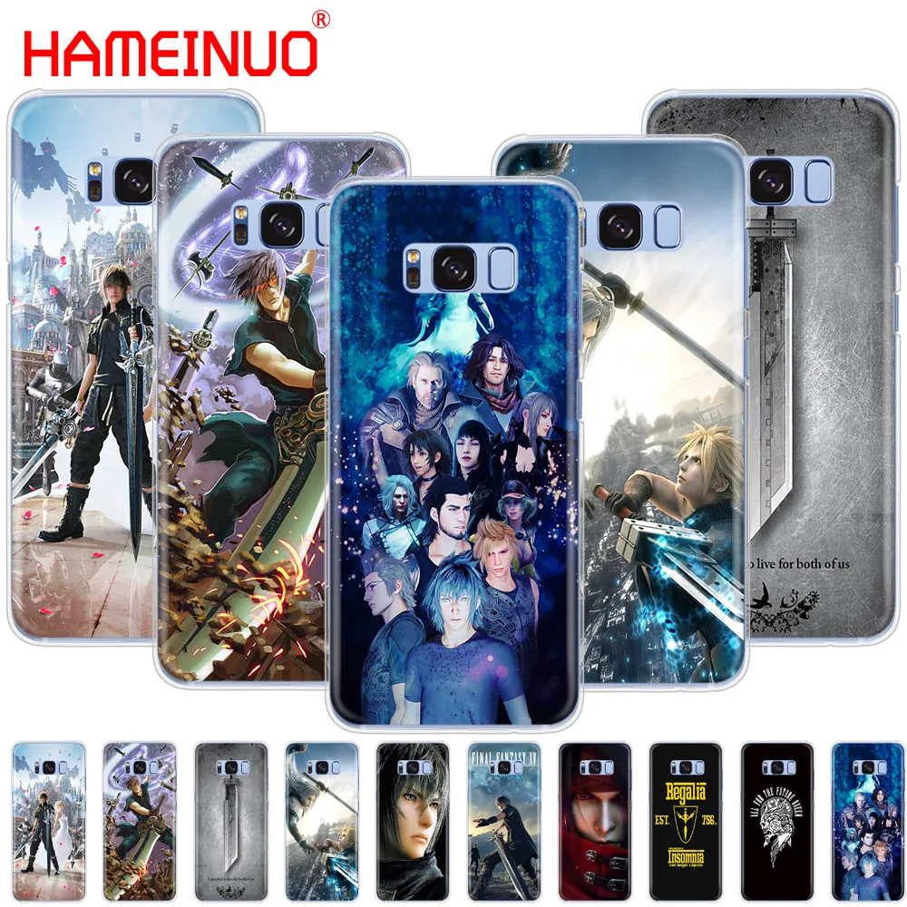 

HAMEINUO Final fantasy xv ffxv cell phone case cover for Samsung Galaxy S9 S7 edge PLUS S8 S6 S5 S4 S3 MINI