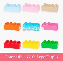 Educação crianças brinquedos DIY modelo plástico tijolos blocos de construção definido 6.4 x 1.9 x 3.2 cm tijoleira Early Learning brinquedos para o bebê 10 pcs