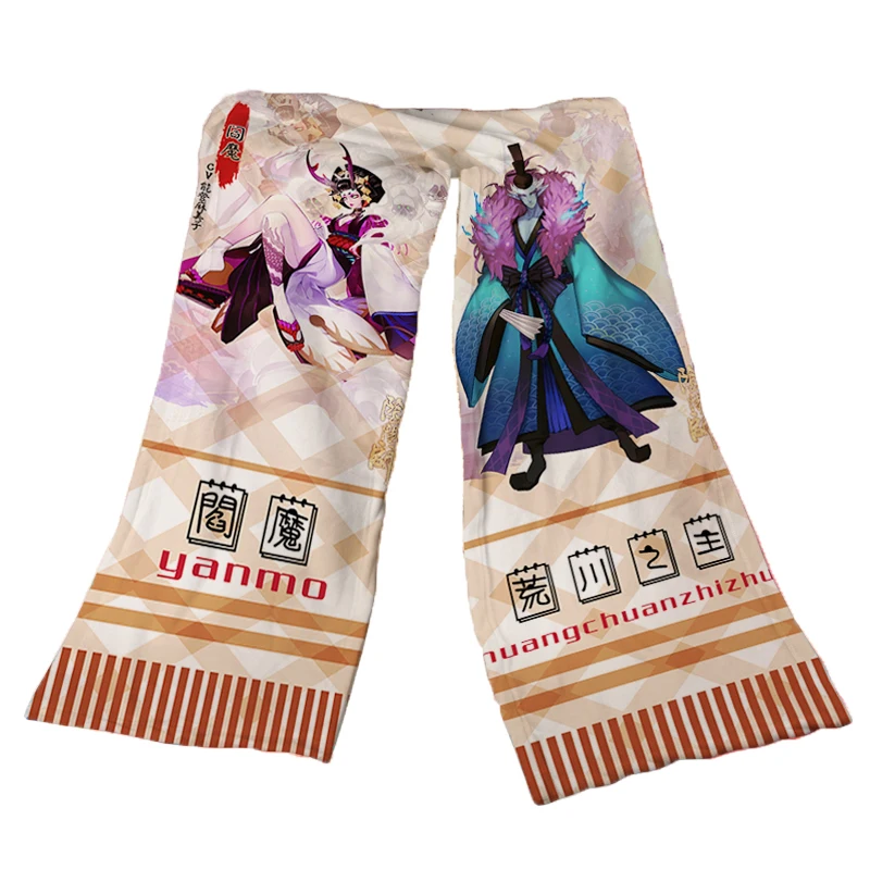 

Onmyoji Touken Ranbu Online The cat backyard Your Name logo Scarf neckerchief