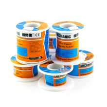 Mecânico 100g solda de seda baixa temperatura fluxo de resina baixo ponto de fusão solda fio estanho solda bga