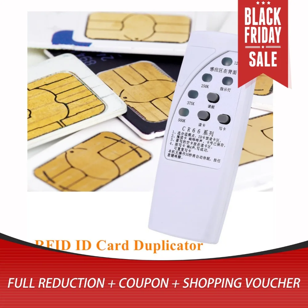 

Handheld 125K/250K/375K/500K RFID ID Card Duplicator Programmer Reader Writer 3 Buttons Copier Duplicator With Light Indicator