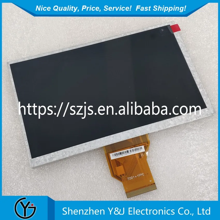 

RGB interface 800*480 7 inch lcd display modules AT070TN94
