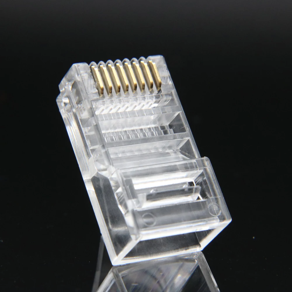 xintylink 50pcs 100pcs RJ45 connector Cat5 Cat5e unshielded Modular rj45 Plug terminal 8p8c Network Connector for ethernet cable xintylink 50pcs 100pcs RJ45 connector Cat5 Cat5e unshielded Modular rj45 Plug terminal 8p8c Network Connector for ethernet cable