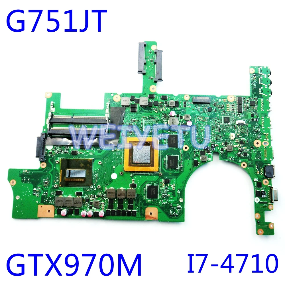 Материнская плата ROG G751JT GTX970M REV2.5 с i7-4710HQ для ноутбуков asus G751 G751J G751JY G751JM G751JL