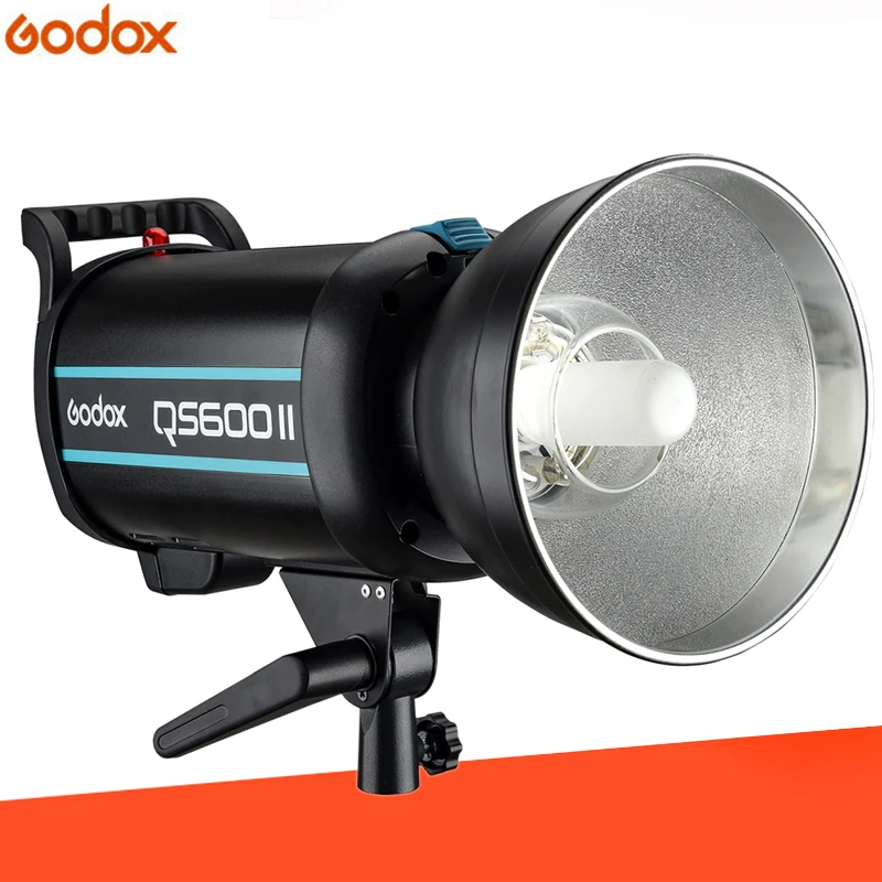 Godox QS600 II QS600II 600Ws GN76 Professional Studio Strobe with Built-in 2.4G Wireless X System Offers Shooting | Электроника