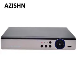AZISHN FULL HD 5 в 1/AHD/CVI/TVI/CVBS/NVR 4CH 4MP/чисто: 16Ch 1080 P безопасности Hybrid DVR VGA видеомагнитофон HDMI Onvif P2P AHD DVR