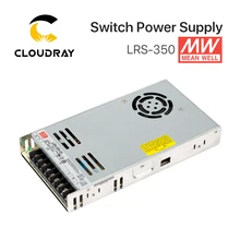 Meanwell LRS-350 potencia de conmutación fuente de alimentación de 12V 24V 36V 48V 350W Original MW taiwán marca LRS-350-24