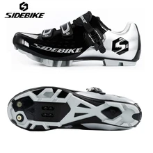 SIDEBIKE Men Women Adult Mountain Bike MTB Cycling Shoes Mountain Bike Racing Bicycle Shoes Sapatilha Ciclismo Size EUR 40-46