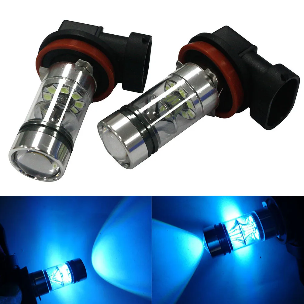 Buy 2X H8 H11 100W 20LED HID 2323 Fog Driving DRL