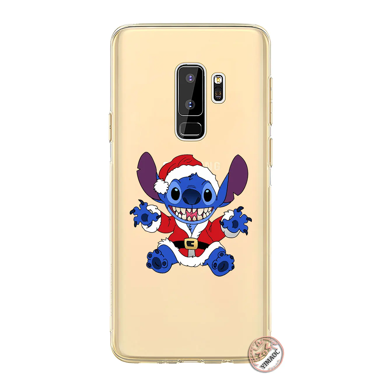 YIMAOC Lilo& Stitch Мягкий силиконовый чехол для телефона для samsung Galaxy S10e S10 S9 S8 Note 10 Plus S7 Edge прозрачный чехол - Цвет: 1