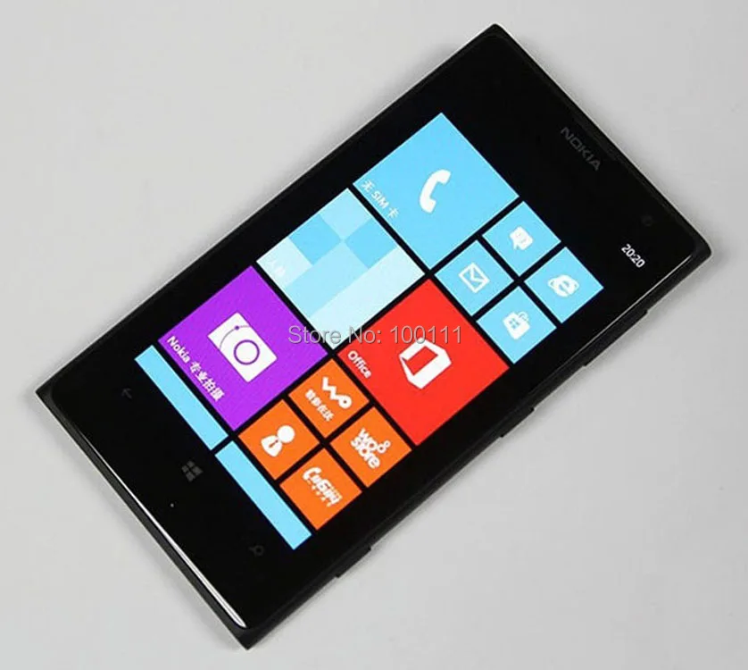 Оригинальный мобильный телефон Nokia Lumia 1020 разблокированный 4 5 дюймов wifi 41.0MP