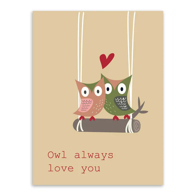 Modern-Nordic-Kawaii-Animals-Deer-Bear-A4-Art-Prints-Poster-Funny-Quotes-Wall-Pictures-Canvas-Painting.jpg_640x640 (7)