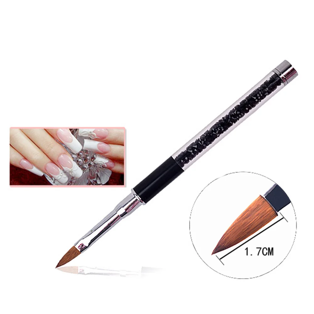

ELECOOL 5 Colors Acrylic Nail Art Dotting Drawing Painting Pen Brush UV Gel Nail Art Tips Builder Brush Pen DIY Manicure Tool