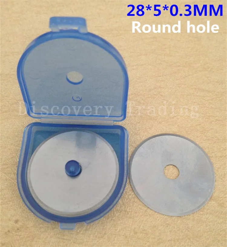 100-28 мм квилтинговые роторные режущие лезвия для замены круглых отверстий(SKS-7) подходят для фискаров, ольфы, труэкута, клевера и дафы