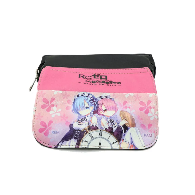 

Re:Life in a different world from zero Anime Cartoon Makeup Bag Rem and Ram Colorful Gift Cosmetic Cases