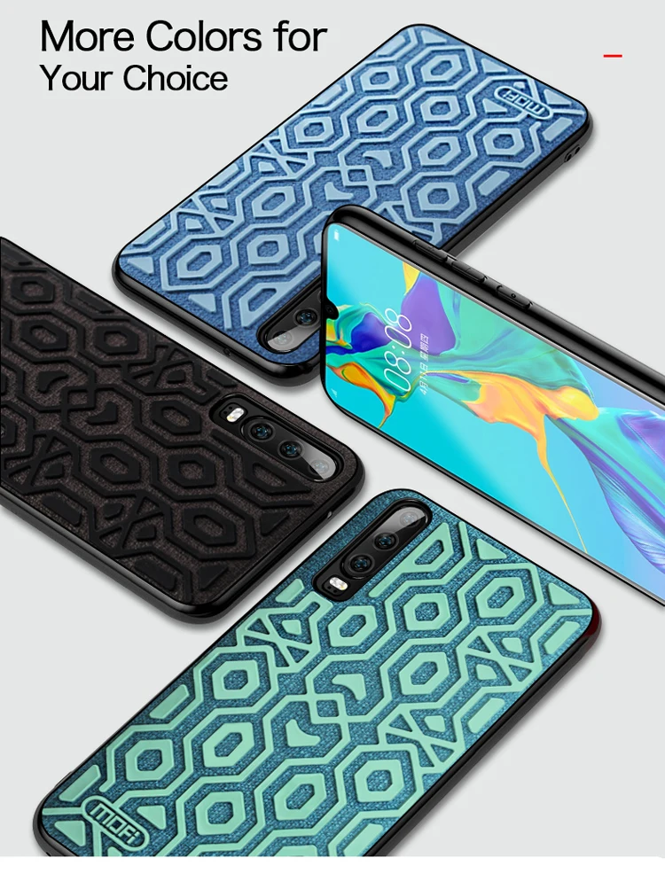 Чехол P30 для huawei P30, чехол Mofi для huawei P30 Pro, чехол для huawei P20 pro, чехол, нескользящий, нескользящий, предотвращающий падение P20, чехол