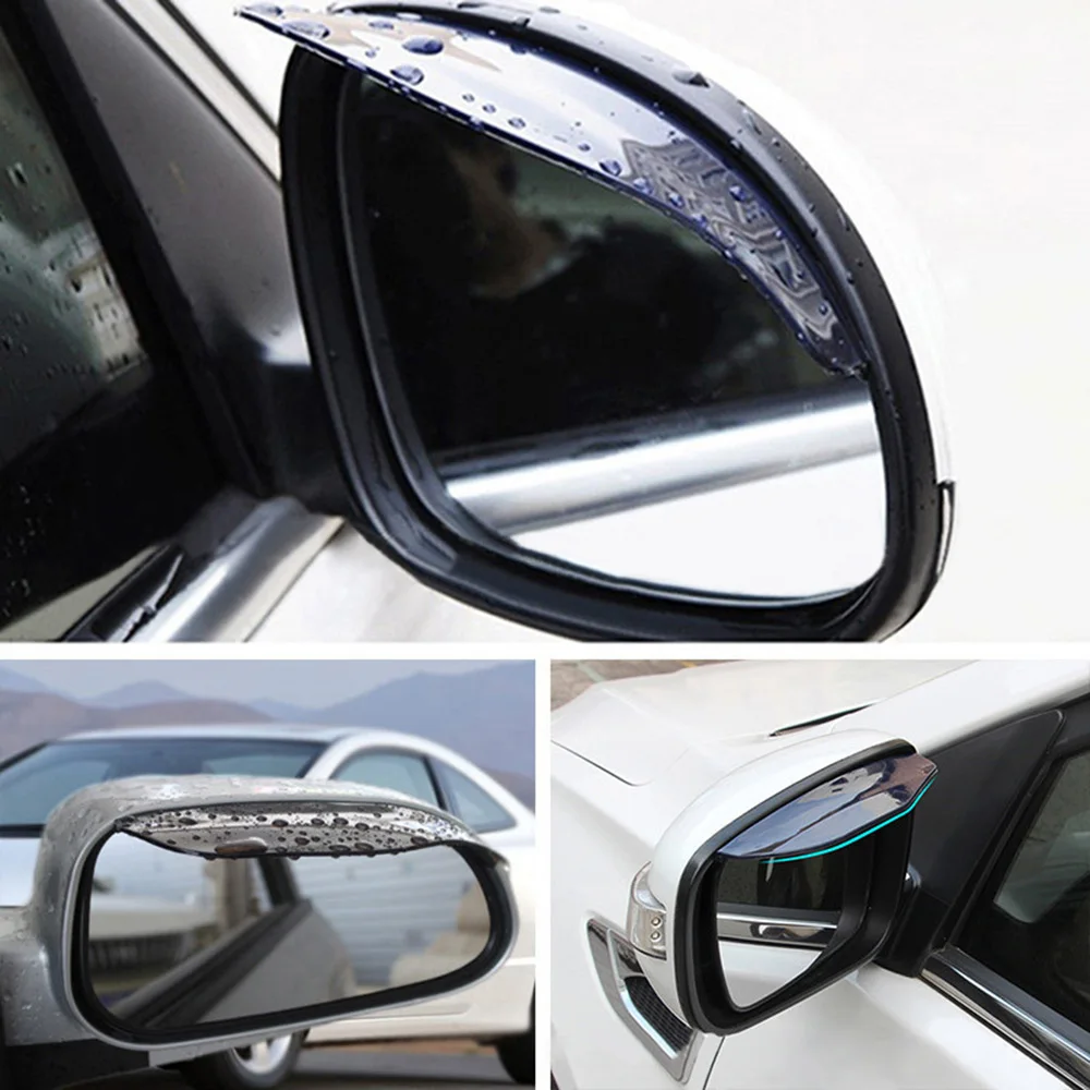 

Flexible Car Side Mirror Sun Visor Rain Eyebrow Rearview Mirrors Sunvisor Shade Rain Shield For Ford Focus Suzuki VW Toyota BMW