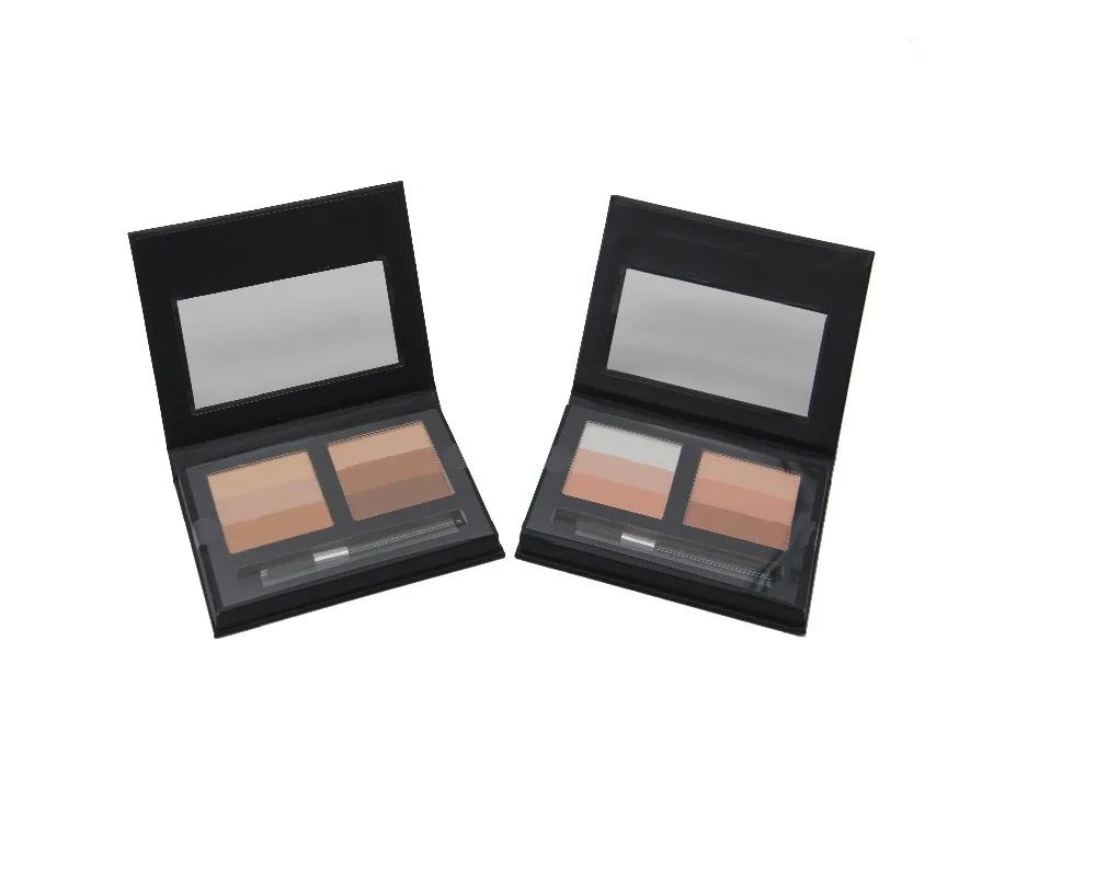 

Professional Blush 3-in-1 6 colors Mineral Contour Face powder shading power Makeup Cheek Blusher