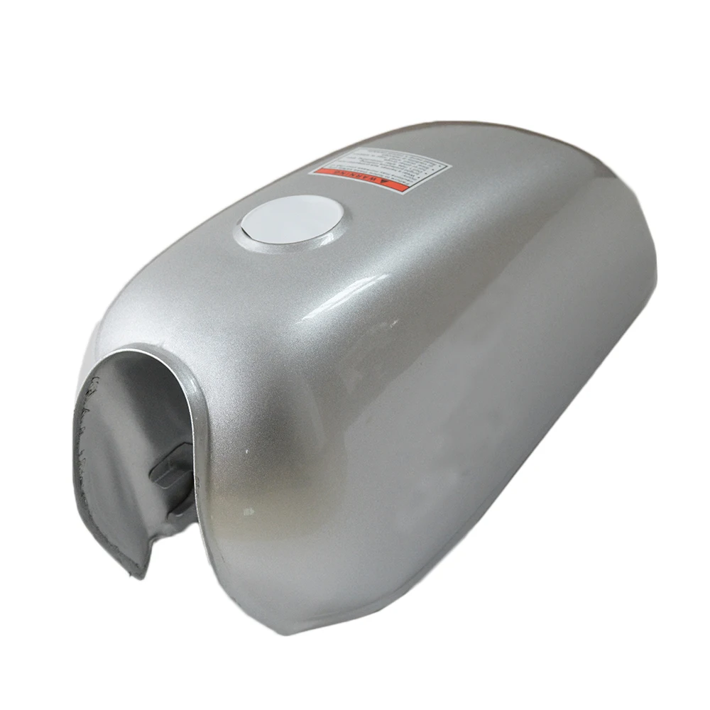 Новый мотоцикл Серебряный Топливный бак газа для ретро Кафе Racer Tank Jialing70 6L Gal