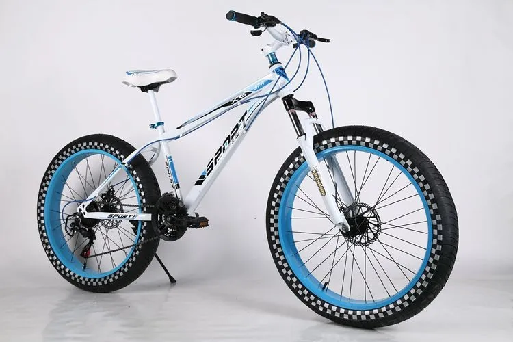 Best Original X-Front Brand Snowmobile 7,21,24,27 Speed 26" 4 Fat Tire MTB Mountain Bike gear reduction Beach bicycle bicicleta 8 Best Original X-Front Brand Snowmobile 7,21,24,27 Speed 26" 4 Fat Tire MTB Mountain Bike gear reduction Beach bicycle bicicleta 8