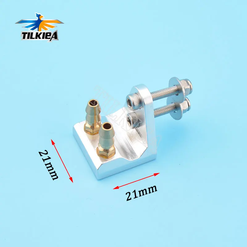 

RC Boat Stern Water Suction Device With Dual M5 Nozzle Metal Water Intake for RC Cat Boat O yacht Model Good Quality