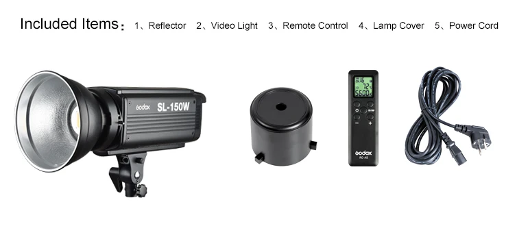Godox SL-150 Studio LED Continuous Video Light Bowens Mount (10)