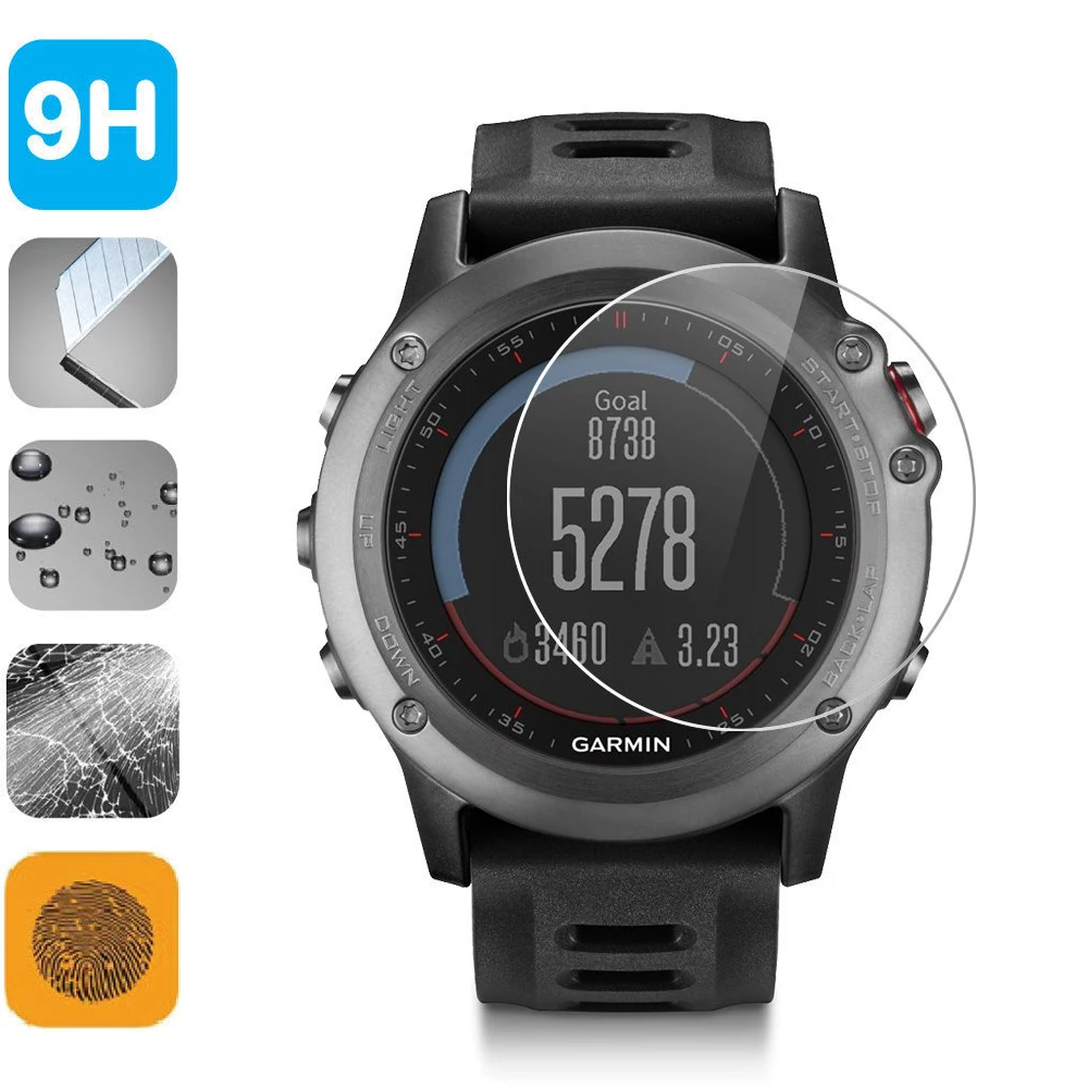 Для Garmin Fenix 3/3HR не закаленное стекло 9H TPU Премиум полный экран защитная пленка крышка для Garmin Fenix3/3 HR Смарт часы