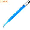 YCLAB 20cm Dropping Pipette Clear Glass Curved Tip with Red Latex Rubber Nipple Chemical Experiment Essential Oil Makeup ► Photo 2/3