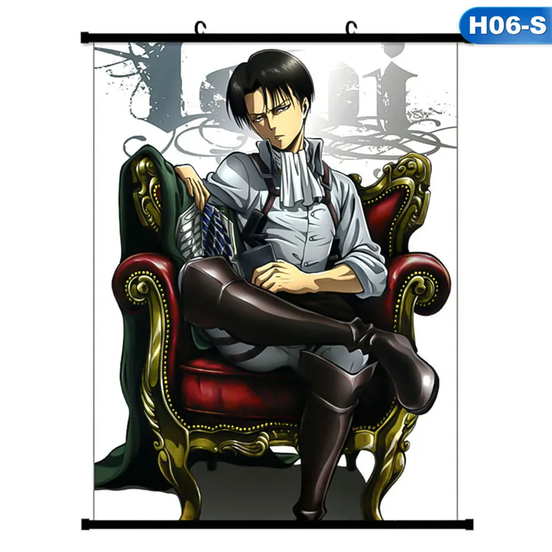 Домашний декор атака на Титанов Shingeki no Kyojin Косплей свиток - Color: 6