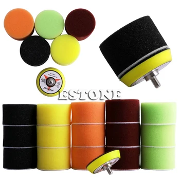 

16Pcs 50mm 2 inch Flat Polishing Buff Pad Set For Air Sander Polisher New
