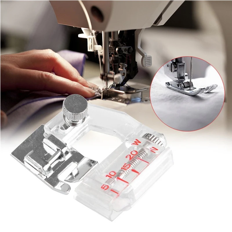 Adjustable Bias Binder Presser Sewing Presser Foot Binding Machine