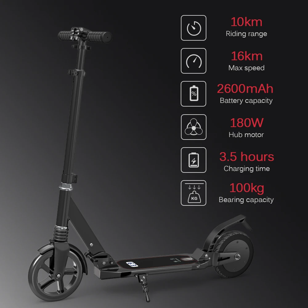 Perfect E9/E9S 300W 36V MINI Foldable Electric Car Mobility Scooter with Seat Commute Urban Terrain Adult Cycle 5