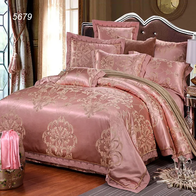 new arrival home textiles bedding sets tencel satin silk bed clothes