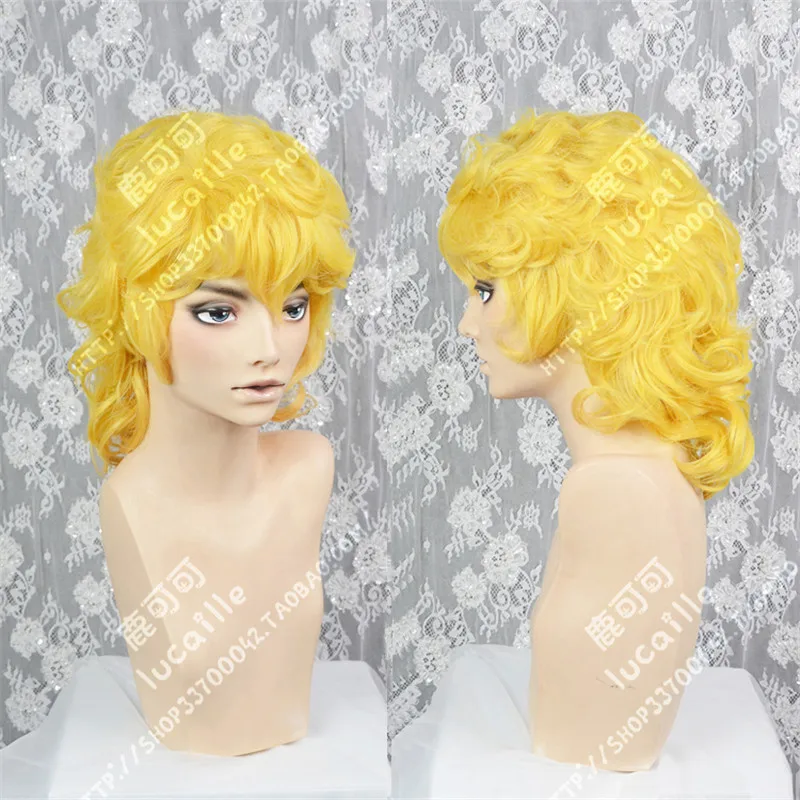 Legend of the Galactic Heroes косплей парик Reinhard von Lohengramm для мужчин Хэллоуин Карнавал