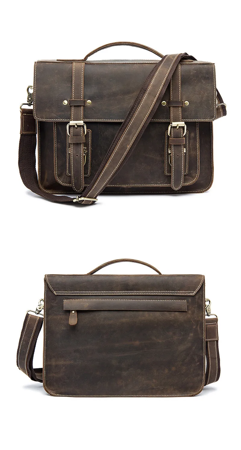 genuine leather men briefcase (5)