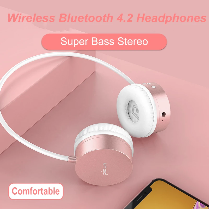 

High quality Bluetooth Headphone Portable Bluetooth Headset casque bluetooth sans fil sport Earphone with mic for Phone PC TV