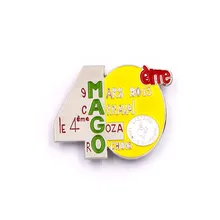 Заказной юбилей Сувенирный Нагрудный значок мигающий Мигающий флаг самолет