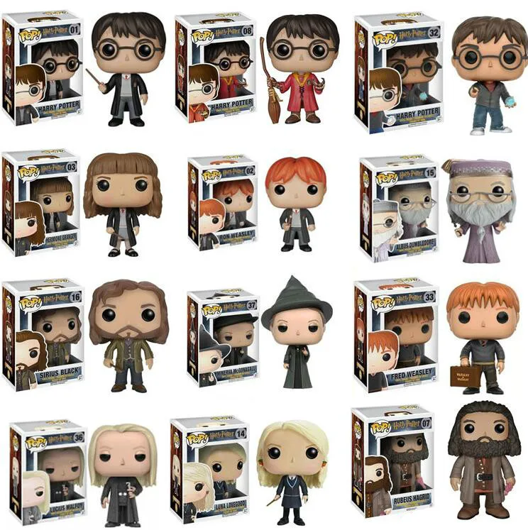 

2019 Funko POP Anime Movies Harry Potter Action Figure The Philosopher's Stone Movie Collectible Model Toys