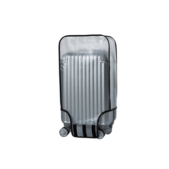 

Thicker PVC Travel Suitcase Protective Cover Transparent Frosted Luggage Cover Travel Accessories Apply to 20''-30'' Suitcase