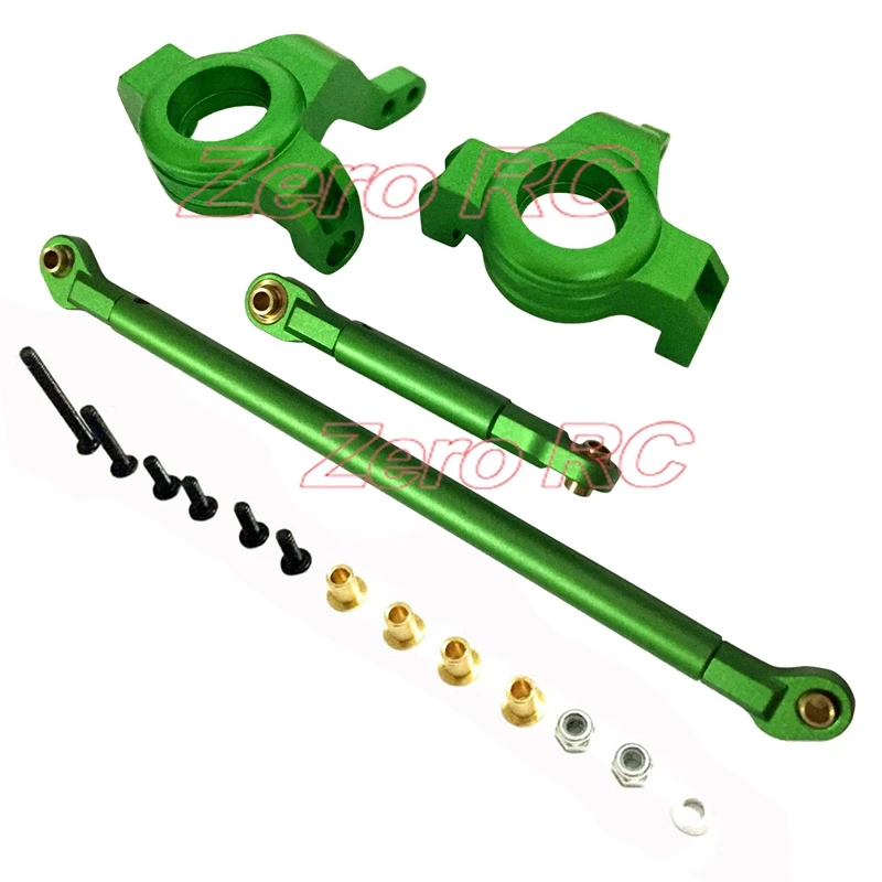 RC 1/10 SCX10 Truck Upgraded Parts Aluminum Steering Linkage link With