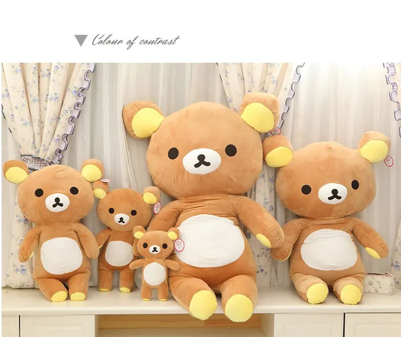 35cm Kawaii Big Brown Japan Style Rilakkuma Plush Toy Teddy Bear