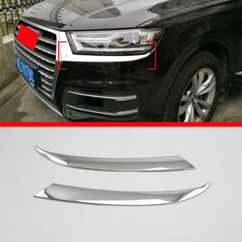 

ABS Chrome Headlight Trim For AUDI Q7 2016 2017