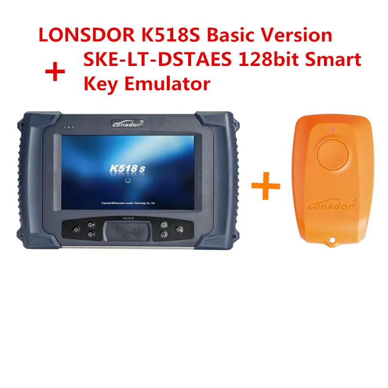 Зеленый Lonsdor K518S ключевой программатор Базовая версия с пожизненным бесплатным обновлением - Цвет: Зеленый