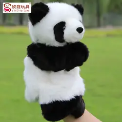Бесплатная доставка милый мультфильм Животные китайский панда 26 см плюшевые куклы мягкая куклы-наперстки игрушки детям подарок